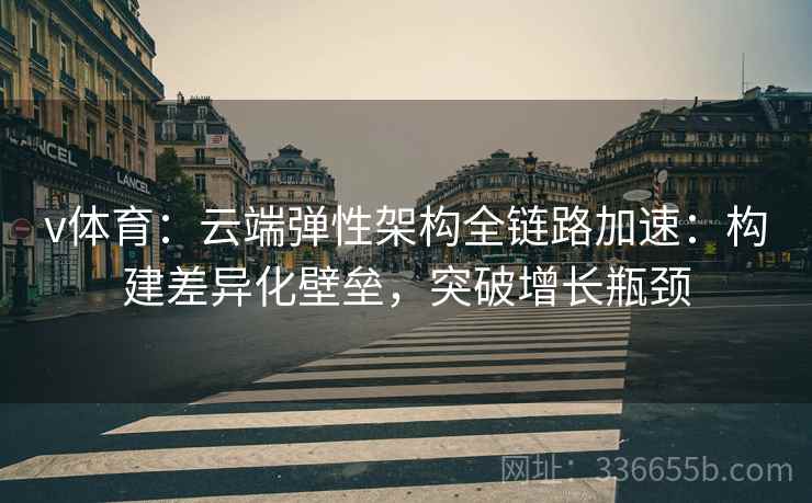 v体育：云端弹性架构全链路加速：构建差异化壁垒，突破增长瓶颈