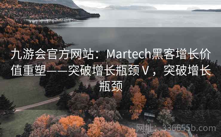 九游会官方网站：Martech黑客增长价值重塑——突破增长瓶颈Ⅴ，突破增长瓶颈