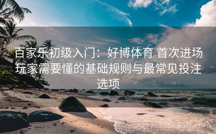 百家乐初级入门：好博体育 首次进场玩家需要懂的基础规则与最常见投注选项