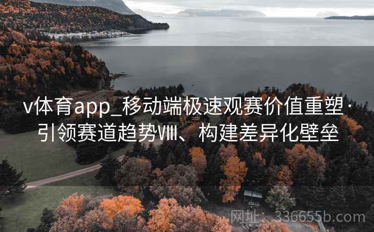 v体育app_移动端极速观赛价值重塑·引领赛道趋势Ⅷ、构建差异化壁垒